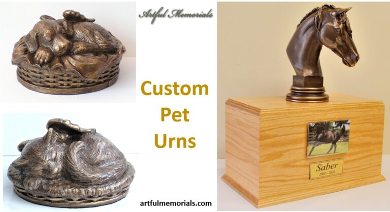 Custom Pet Urns – Affordable and Caring Remembrance for Your Pet