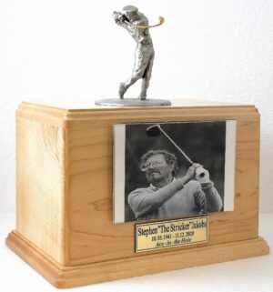 Golfer Maple Urn