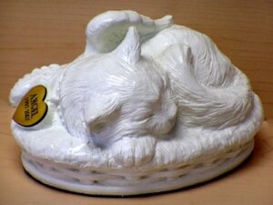 Angelic Cat White Finish