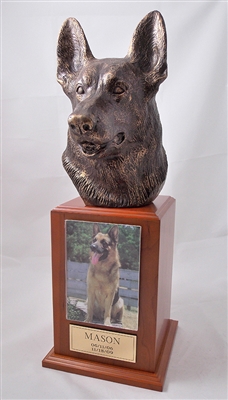 German Shepherd Dog Cherry Tower Urn