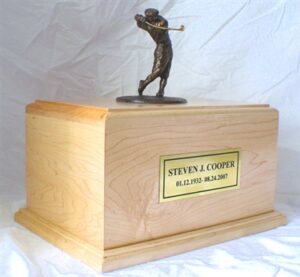 Golfer Maple Urn
