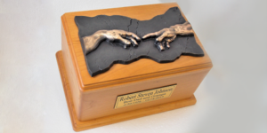 Wooden Urn Box